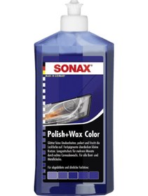 Resim Sonax Renkli Nano Parlatıcı Ve Koruyucu Cila Mavi 250 ml 