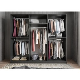 Resim Kayra 6 Kapaklı Gardırop Dolap FB 