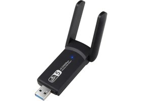 Resim Skygo Kablosuz Wifi Alıcı AC1300 Mbps Dual Band USB 3.0 Adaptör 