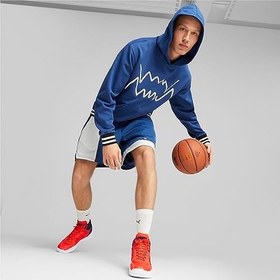 Resim Puma Playmaker Pro Mid Erkek Basketbol Ayakkabısı 