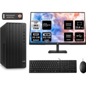 Resim Hp Pro Tower 290 G9 Intel Core I5 12500 20GB 512GB SSD RX550/4GB 23.8" Fhd Monitör Fdos 6D3A5EA Masaüstü Bilgisayar & Per4 USB Bellek 6D3A5EAMNT1317 