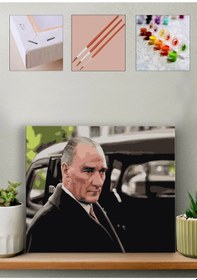 Resim Sayılarla Boyama Seti - Gazi Mustafa Kemal Atatürk 