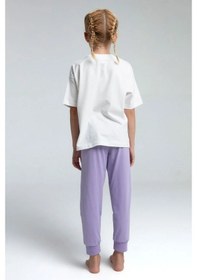 Resim Roly Poly 2'li Pijama Takımı Rp3614 Beyaz-lila Beyaz -Lila 