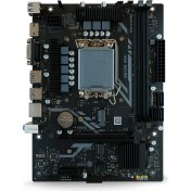 Resim Bugatek H610M Soket 1700 Ddr4 3200MHZ HDMI VGA M.2 Usb3.2 1x 1g Lan Matx Anakart 