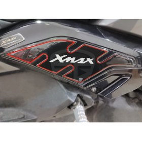 Resim Redline Grafik Yamaha Xmax 250 2014-2017 Yan Pad Siyah Kırmızı 