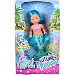 Resim Evi Love Glitter Mermaid Yeşil Saçlı 