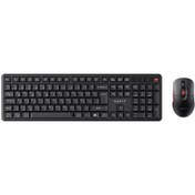 Resim Havit KB261WB Kablosuz Klavye Mouse Seti – Türkçe Q, Ultra Sessiz Tuşlar - Siyah 