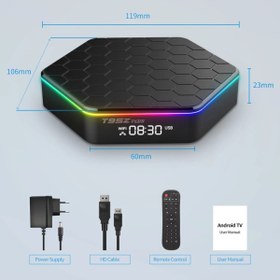 Resim Ebohcaci Android 12 Tv Box 2gb+16gb 6k 2.4g 5g Wifi 