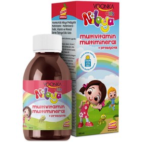 Resim Voonka Kids Niloya Multivitamin Multimineral Prebiyotik Şurubu 150 ml 