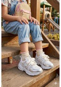 Resim Vicco 346.p26y.124 Minni Beyaz Rahat Hafif Toka Aksesuarlı Kız Çocuk Ayakkabı Beyaz 