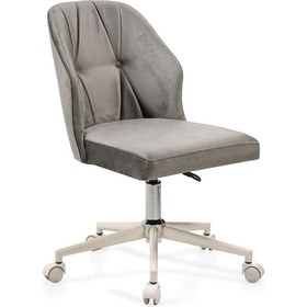 Resim Meltem Kids Elegance Genç Odası Amortisörlü Tekerlekli Çalışma Sandalyesi (gri (3040)) 