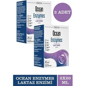 Resim Ocean Enzymes Lactase Damla 20 Ml 2 Adet 