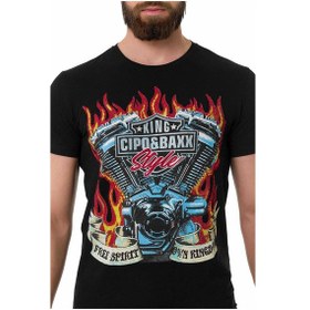 Resim CT730 Hot Rod Motor Siyah Tişört Siyah 