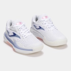 Resim Joma Ace Kadın Beyaz Toprak Kort Tenis Ayakkabısı TACLS2502C 