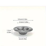 Resim Xuweiwei 1 Adet Paslanmaz Çelik Tıkanıklık Önleyici Batarya Filtresi - Banyo Mutfak Lavabo 