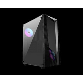 Resim MSI Mag Shield 110a Temperli Cam Mid Tower Atx Bilgisayar Kasası 