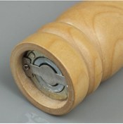 Resim İndiriminVar 2 Adet Baharat Değirmeni Ahşap Karabiber Tuz Öğütücü Değirmen Renkli 