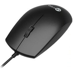 Resim Lenovo Lecoo Ms100 Usb Kablolu 1000dpı Siyah Optik Mouse 001 