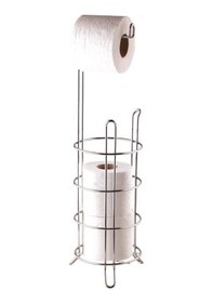 Resim Suntel Mg-093 Ayaklı Yedekli Wc Kağıtlık Siyah 
