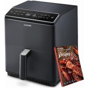 Resim Cosori Dual Blaze 6.4 L İkili Isıtma Sistemi Sıcak Hava Fritözü 