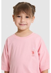 Resim U.s. Polo Assn. Kız Çocuk Somon Pijama Takım 50326612-vr047 