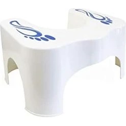 Resim Klozet Taburesi, 44 x 21 x 31 Cm, Beyaz 