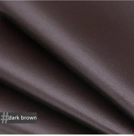 Resim Deri Tamir Bandı Kendinden Yapışkanlı Deri Tamir Yaması Kanepe Araba Koltuğu Dark Brown 100x50cm 