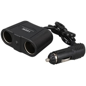Resim Olesson 1642 12-24v 100w 70cm Kablolu 2'li Araç Çakmak Çoklayıcı 