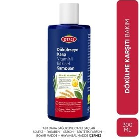 Resim Otacı Dökülmeye Karşı Vitaminli Bitkisel Şampuan 300ml 