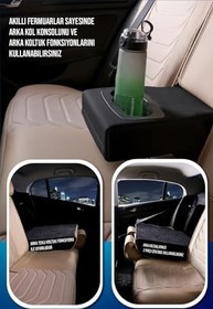 Resim Chery Tiggo 8 Pro Luxury ile Uyumlu Lüx Deri Oto Koltuk Kılıfı Ön Arka Takım Eagle BEJ 