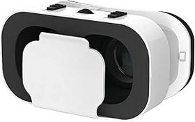 Resim Vr Shinecon Uyumlu Vr Gözlükler, Ayarlanabilir 0-400 Derece, Açık Arka Tasarım, Çok Yönlü Hava Akımı 