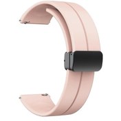 Resim Ensueno Gear S3 Krd-84 22mm Uyumlu Kordon-pembe 