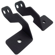 Resim Polaris İçin 2 Adet Metal Led Lambası Yan Sütun Montaj Braketi 