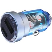 Resim Shineyee Hızlı Şarj Özellikli 30w Usb-c Araç Şarj Cihazı - Çift Portlu 