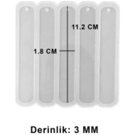 Resim Kitap Ayracı Kalıp Şeffaf 