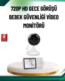 Resim Sesli Ve Görüntülü Bebek Kamerası Sıcaklık Takipli 