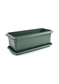 Resim Omnipazar So-v693 Tabaklı Villa Bahçe Saksı Takımı 95 Litre No 3 Yeşil 