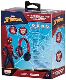 Resim Volkano Bluetooth Kulaklık Marvel Spıderman Mikrofonlu Kablosuz Çocuk Kulaklığı Lisanslı MV-9955-SM 