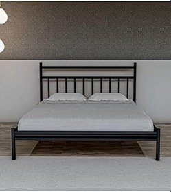 Resim GM 224 LİMAY ÇİFT KİŞİLİK METAL KARYOLA SİYAH 160 * 200 CM 