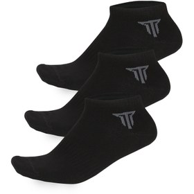 Resim Techsport Aksesuar Çorap Pamuk Patik 3 Lü Siyah Siyah Siyah 