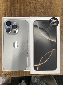 Resim Apple iPhone 16 Pro İkinci El TR | 128 GB | Natürel Titanyum 