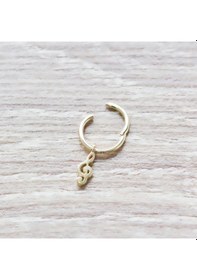 Resim Altın Müzikal Halka Piercing As107pc Altınsepeti 
