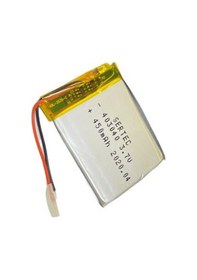 Resim Sertec 403040 3.7V 450 MAh Li-Polymer Pil (Devreli/1.5A) 