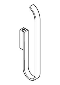 Resim Grohe Selection Yedek Tuvalet Kağıdı Tutacağı Çift Rulo İçin - 41067000 
