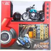 Resim urfakent bilişim ve medya danışmanlık 1/12 Motosiklet Latte PB 3R Sesli ve Işıklı 