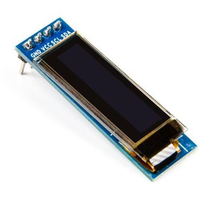 Resim TLS Robotik 128x32 OLED LCD Ekran (Arduino Uyumlu) 