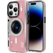 Resim YoungKit iPhone 14 Pro Max Uyumlu Kılıf Magsafe Şarj Özellikli Lens Figürlü Youngkit Art Film Serisi Kapak 