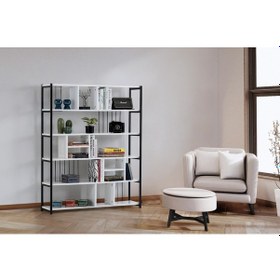 Resim Zehra Kitaplık Beyaz 