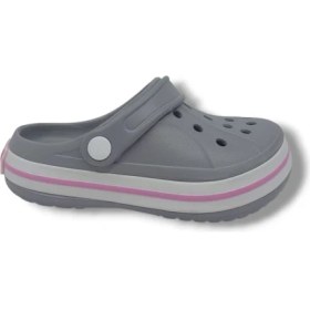 Resim Cflex 22233 Kadın Gri Beyaz Pembe Sabo Terlik Sandalet 