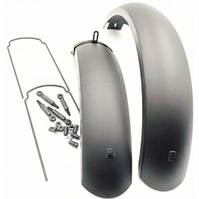 Resim Heugers Fat Muddy Uzun Plastik Çamurluk – E-Fat 20X4.00, Rks Skyjet ve Kalın Teker Elektrikli Bisiklet Uyumlu, 